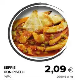 Tigre Seppie con piselli offerta