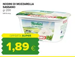 Tigre Nodini di mozzarella SASSANO offerta