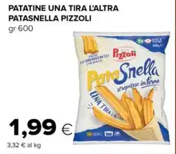 Tigre Patatine una tira l'altra patasnella PIZZOLI offerta