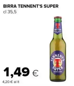 Tigre Birra TENNENT'S SUPER offerta