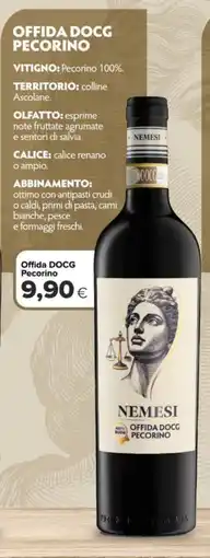 Tigre Nemesi offida docg pecorino offerta