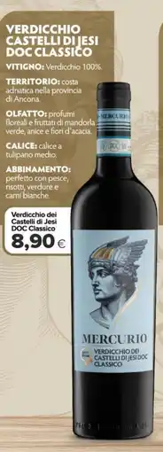 Tigre Mercurio verdicchio castelli di jesi doc classico offerta