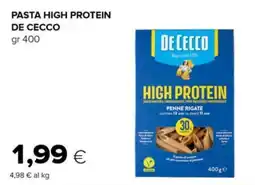 Tigre Pasta high protein DE CECCO offerta