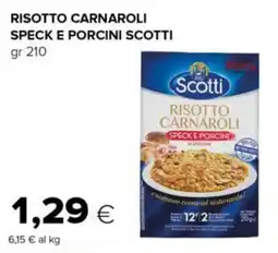 Tigre Risotto carnaroli speck e porcini SCOTTI offerta