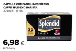 Tigre Capsule compatibili nespresso caffè splendid BARISTA offerta