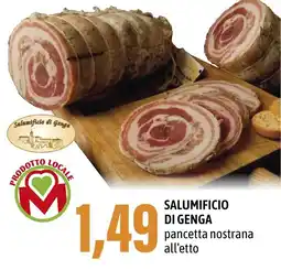 Madis SALUMIFICIO DI GENGA pancetta nostrana offerta