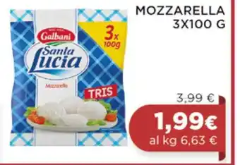 MOZZARELLA 3X100 G