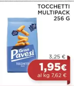Coop TOCCHETTI MULTIPACK 256 G offerta
