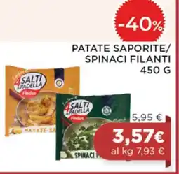 Coop PATATE SAPORITE/SPINACI FILANTI 450 G offerta