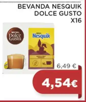 Coop BEVANDA NESQUIK DOLCE GUSTO X16 offerta