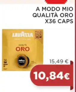 Coop A MODO MIO QUALITÀ ORO X36 CAPS offerta