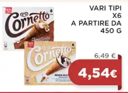 Coop Cornetto Vari Tipi offerta