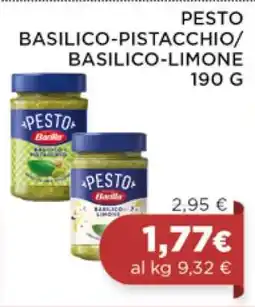 Coop PESTO BASILICO-PISTACCHIO/BASILICO-LIMONE 190 G offerta