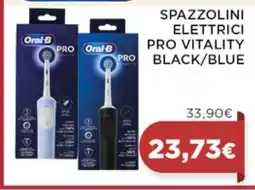 Coop Oral-B PRO Vitality Black/Blue offerta