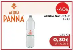 Coop Acqua Panna offerta