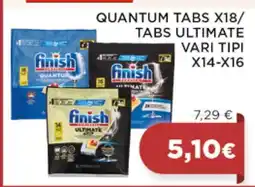 Coop Finish Quantum Tabs X18/ Tabs Ultimate Vari Tipi X14-X16 offerta