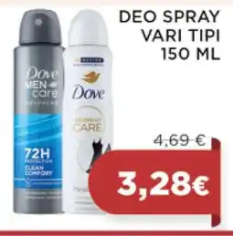Coop DEO SPRAY VARI TIPI 150 ML offerta
