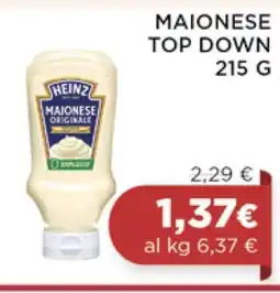 Coop MAIONESE TOP DOWN 215 G offerta