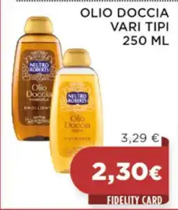 Coop OLIO DOCCIA VARI TIPI offerta
