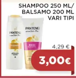 Coop Pantene Shampoo/Balsamo offerta