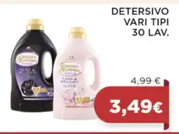 Coop DETERSIVO VARI TIPI 30 LAV offerta