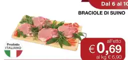Coop Braciole di suino offerta