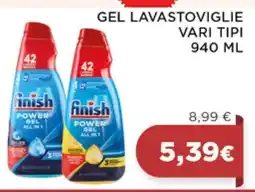 Coop Finish Power Gel All in 1 offerta