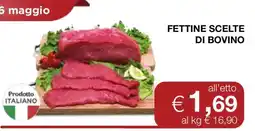 Coop FETTINE SCELTE DI BOVINO offerta