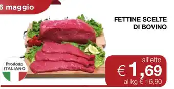 Coop FETTINE SCELTE DI BOVINO offerta