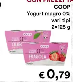 Coop COOP Yogurt Magro 0% offerta