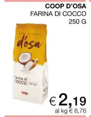 Coop COOP D’OSA FARINA DI COCCO offerta
