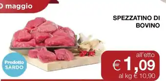 Coop Spezzatino di Bovino offerta