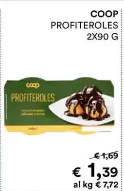 Coop COOP PROFITEROLES 2X90 G offerta