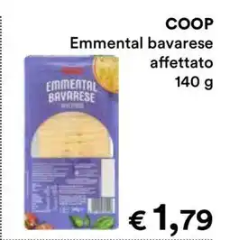 Coop COOP EMMENTAL BAVARESE AFFETTATO offerta