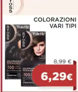 Coop COLORAZIONI VARI TIPI offerta