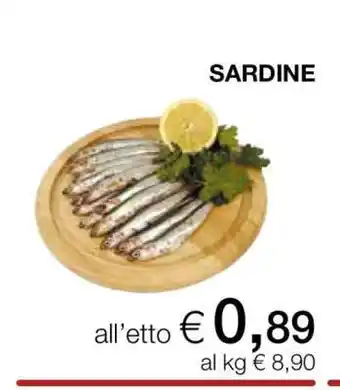 Coop Sardine offerta