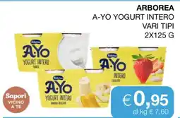 Coop ARBOREA A-YO YOGURT INTERO offerta