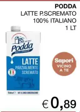 Coop PODDA LATTE P.SCREMATO offerta