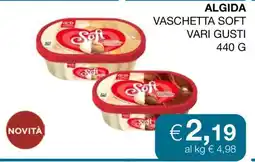 Coop ALGIDA VASCHETTA SOFT VARI GUSTI offerta