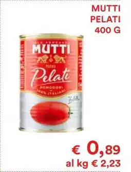 Coop MUTTI PELATI 400 G offerta