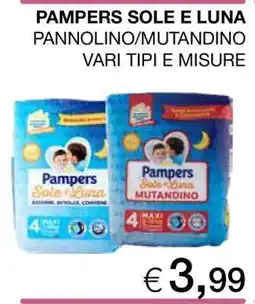 Coop Pampers Sole e Luna offerta