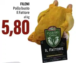 Madis FILENI Pollo busto Il Fattore offerta