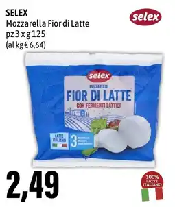Madis SELEX Mozzarella Fior di Latte offerta