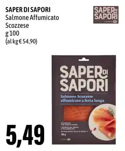 Madis SAPER DI SAPORI Salmone Affumicato Scozzese offerta