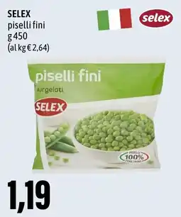 Madis SELEX piselli fini offerta