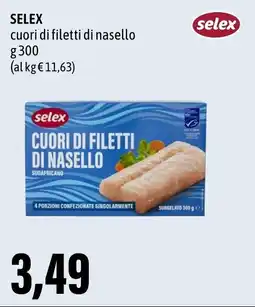 Madis SELEX cuori di filetti di nasello offerta