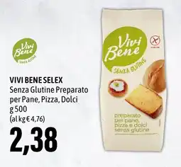 Madis VIVI BENE SELEX Senza Glutine Preparato per Pane, Pizza, Dolci offerta