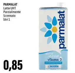 Madis PARMALAT Latte UHT Parzialmente Scremato offerta