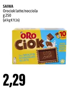 Madis SAIWA Orociok latte/nocciola offerta