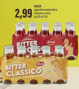 Madis SELEX aperitivo analcolico classico, rosso offerta